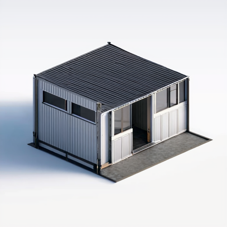 Insulating a Shipping Container