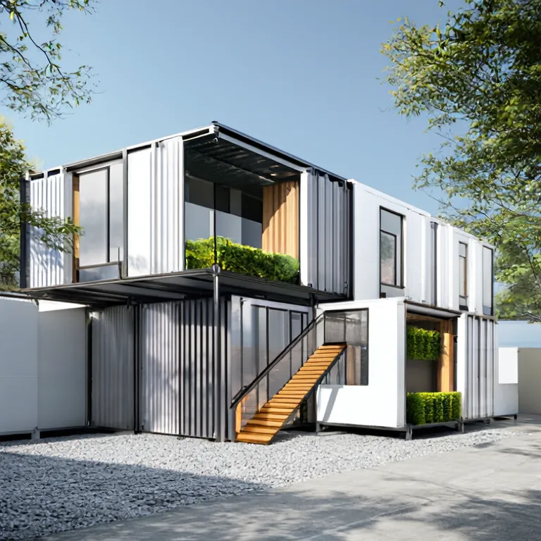 Multi-Story Container House Design Inspiration