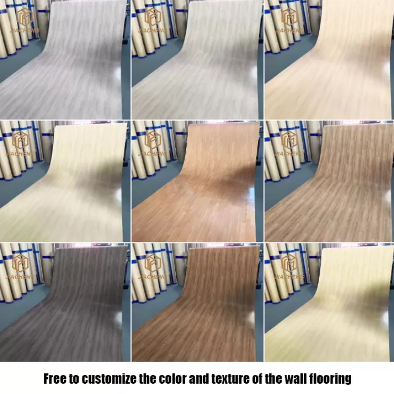 Imitation wood grain steel structure expansion house (optional wall and floor color)