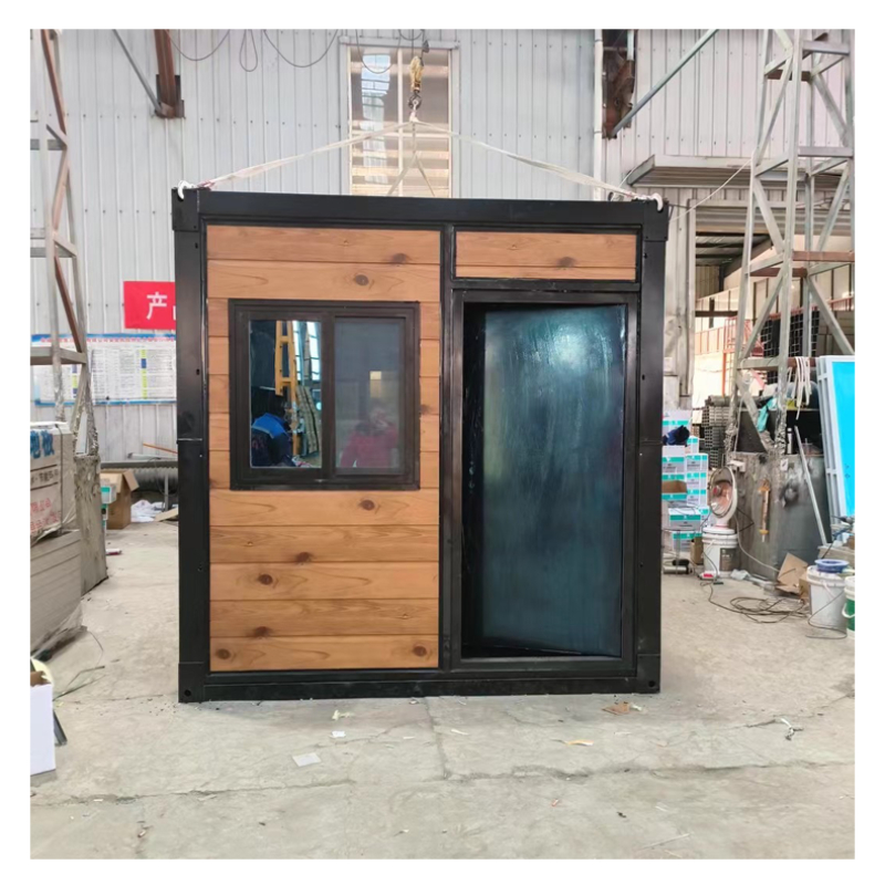 Imitation Wood Grain Light Steel Structure Folding House
